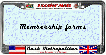 Membership forms